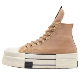 Converse x Rick Owens Converse DBL DRKSTAR Chuck 70 Hi “Blonde Egret”