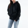 Converse x Shaniqwa Jarvis Pullover Crossover Back Flowers Printing Couple Style Black