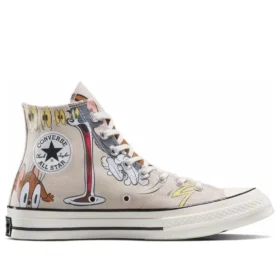 Converse x Tom & Jerry Chuck Taylor 70 High “Egret”