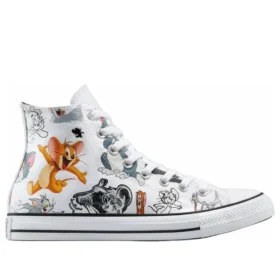 Converse x Tom & Jerry Chuck Taylor All Star High “White”