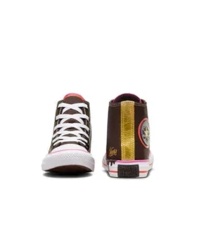 Converse x Wonka Chuck Taylor All Star High Top “Velvet Brown”
