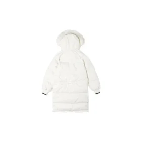 Convertible Long Down Jacket Asia Sizing “White”