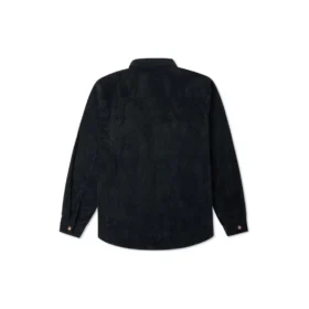 Corduroy Button Shirt Asia Sizing “Black”