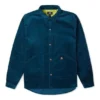 Corduroy Button Shirt Asia Sizing “Blue”