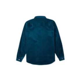 Corduroy Button Shirt Asia Sizing “Blue”