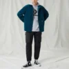 Corduroy Button Shirt Asia Sizing “Blue”