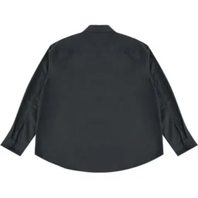 Cotton Long Sleeve Shirt Asia Sizing “Black”