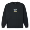Counter Climate Graphic Crew Sweatshirt Asia Sizing “Black”