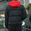 Court Down Bomber Jacket Asia Sizing “Black Red”