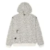 Court-Ready Cheetah Half Zip Hoodie Asia Sizing “Egret Spotted Leopard”