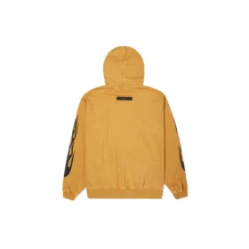 Court-Ready Cloud Washed Graphic Hoodie Asia Sizing “Wheat”