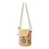 Cross Body Bag “Beige Blue”