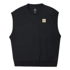Double Twill Knit Vest Asia Sizing “Black”