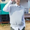 Double Twill Knit Vest Asia Sizing “Grey”