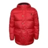 Down Fill Puffer Jacket Asia Sizing “Red”