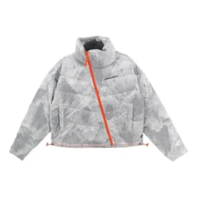 Down Jacket Asia Sizing “White Grey”