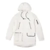 Down Mid Length Jacket Asia Sizing “White”