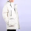 Down Mid Length Jacket Asia Sizing “White”