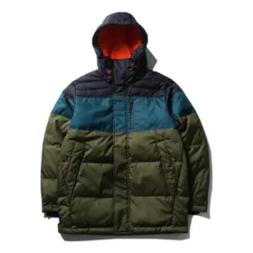 Down Puffer Jacket Asia Sizing “Olive Green”