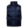 Down Puffer Vest Asia Sizing “Navy”
