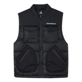 Down Vest Asia Sizing “Black”