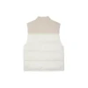 Down Vest Asia Sizing “White”