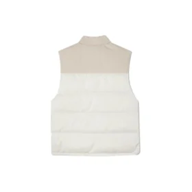 Down Vest Asia Sizing “White”