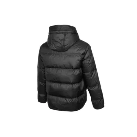 Downfilled Hooded Jacket Asia Sizing “Black”