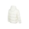 Downfilled Hooded Jacket Asia Sizing “White”