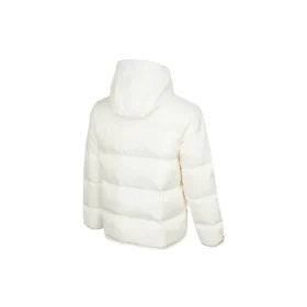 Downfilled Hooded Jacket Asia Sizing “White”