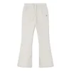 Drawstring Flare Sweatpants Asia Sizing “White”