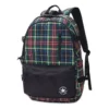 Edge Backpack Plaid “Black”