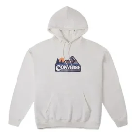 Elevated Logo Graphic OS Heavyweght Hoodie Asia Sizing “White”
