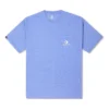 Embroidered Pocket T-Shirt Asia Sizing “Washed Indigo”