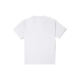 Embroidered Pocket T-Shirt Asia Sizing “White”