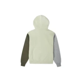 Embroidered Star Chevron Pullover Hoodie Asia Sizing “Olive”