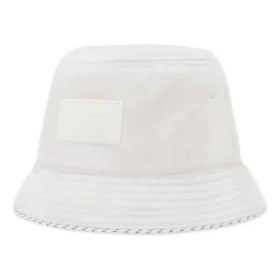 fleece bucket hat “White”