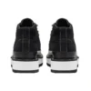 Fleece Lined Boot One Star Thick Sole Black White