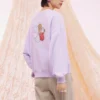 Floral Crewneck Asia Sizing “Lilac”