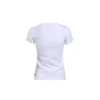 Flowers Printing Short Sleeve White