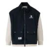 Full Zip Jacket Asia Sizing “Black White”