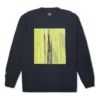 Gender Neutral Converse Shapes Bubble Crewneck Sweatshirt Asia Sizing “Black”
