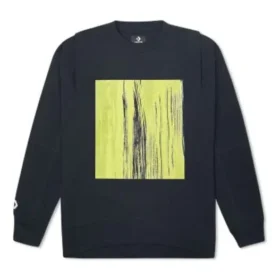 Gender Neutral Converse Shapes Bubble Crewneck Sweatshirt Asia Sizing “Black”