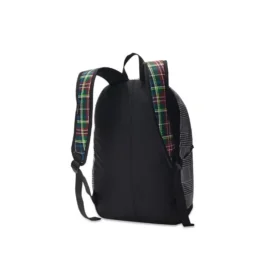 Go 2 Patch Plaid Backpack “Grey”