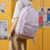Go 2 Patterned Backpack “Light Pink”