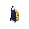 GO LO Plaid Backpack “Yellow”