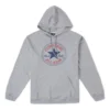 Go-To All Star Patch Standard-Fit Fleece Pullover Hoodie Asia Sizing “Grey”