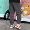 Go-To Chuck Taylor Sneaker Patch Loose Fit Sweatpant Asia Sizing “Grey”