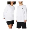 Go-To Embroidered Star Chevron Long Sleeve Tee Asia Sizing “White”