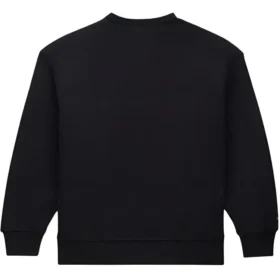 Gold Standard Crew Neck Sweatshirt with Swarovski Crystals Asia Sizing “Black”
